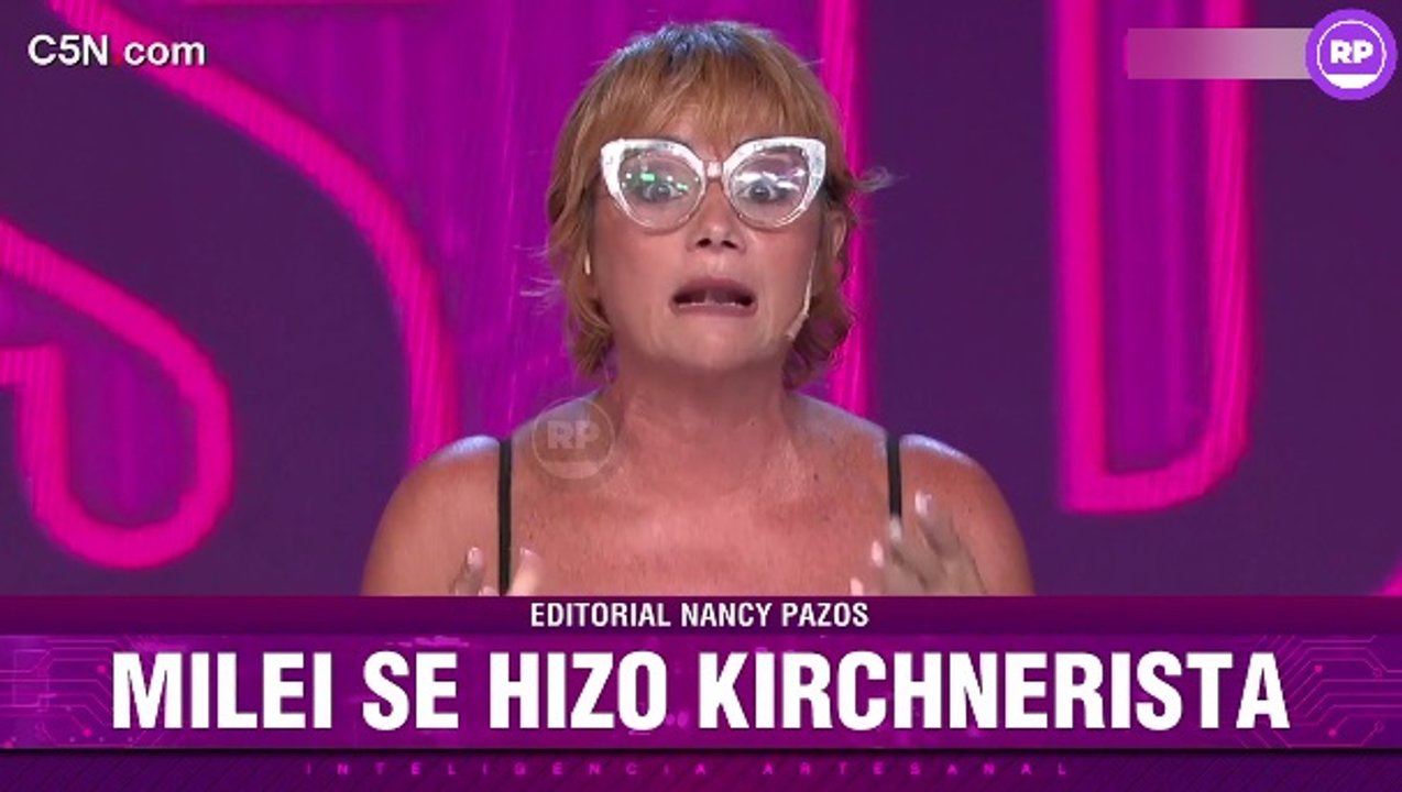 Imagen para el artículo: Nancy Pazos se burló de Javier Milei por su medida populista de congelar el precio de la nafta