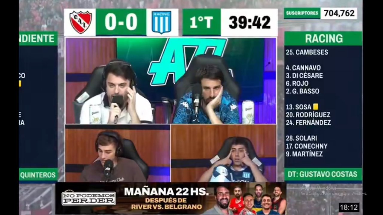 Imagen para el artículo: La reacción de Flavio Azzaro cuando ‘Maravilla’ Martínez picó el penal y lo tiró por arriba del travesaño