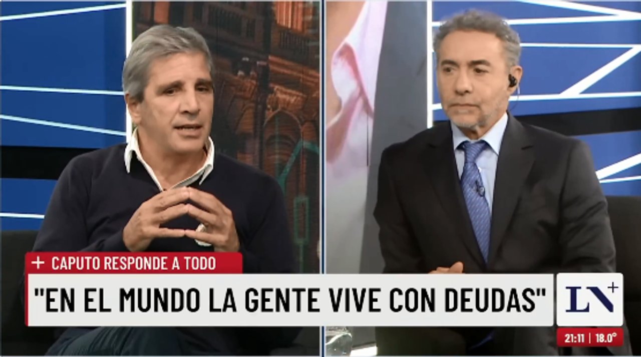 Imagen para el artículo: Cínico, Caputo se burló de los argentinos con una afirmación que dejó mudo a Majul