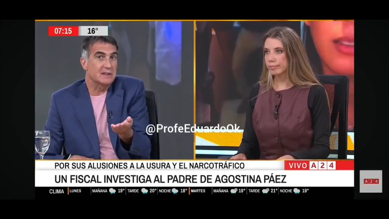 Imagen para el artículo: Antonio Laje indignado con Patricia Bullrich por el trato a la abogada detenida por racismo en Brasil y a su padre