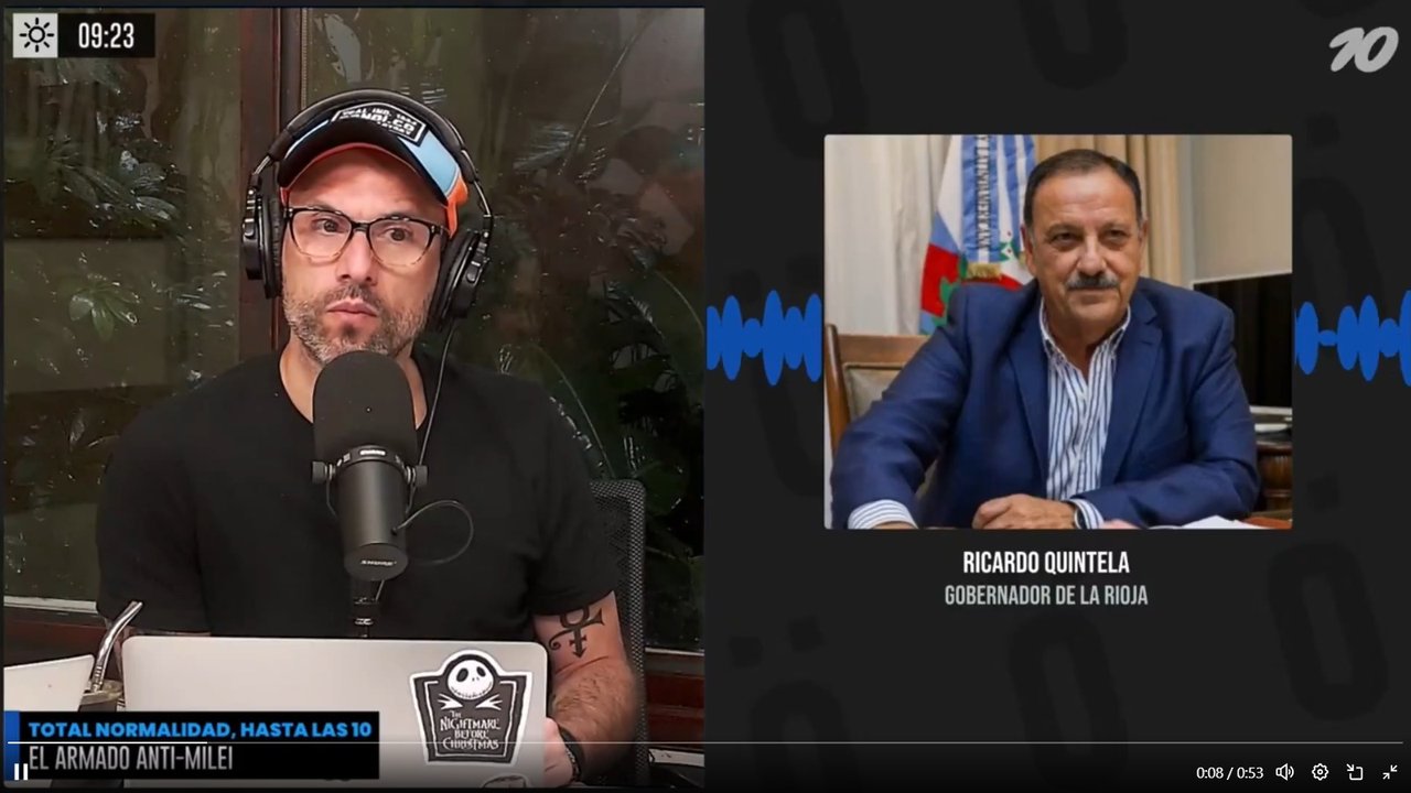 Imagen para el artículo: Quintela: “Todo dirigente aspira a ser presidente, el mejor compañero hoy es Axel, y lo quiero acompañar”