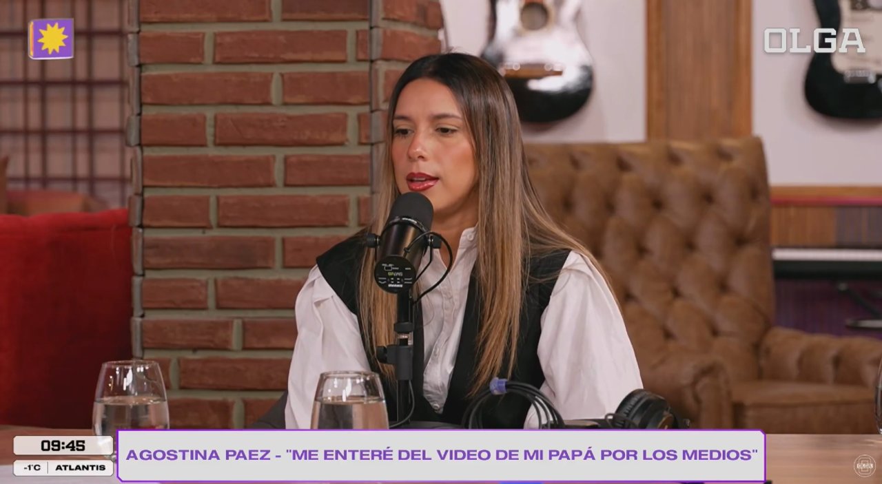 Imagen para el artículo: “Me quería morir”: Agostina Páez habló del video de su padre y buscó despegarse