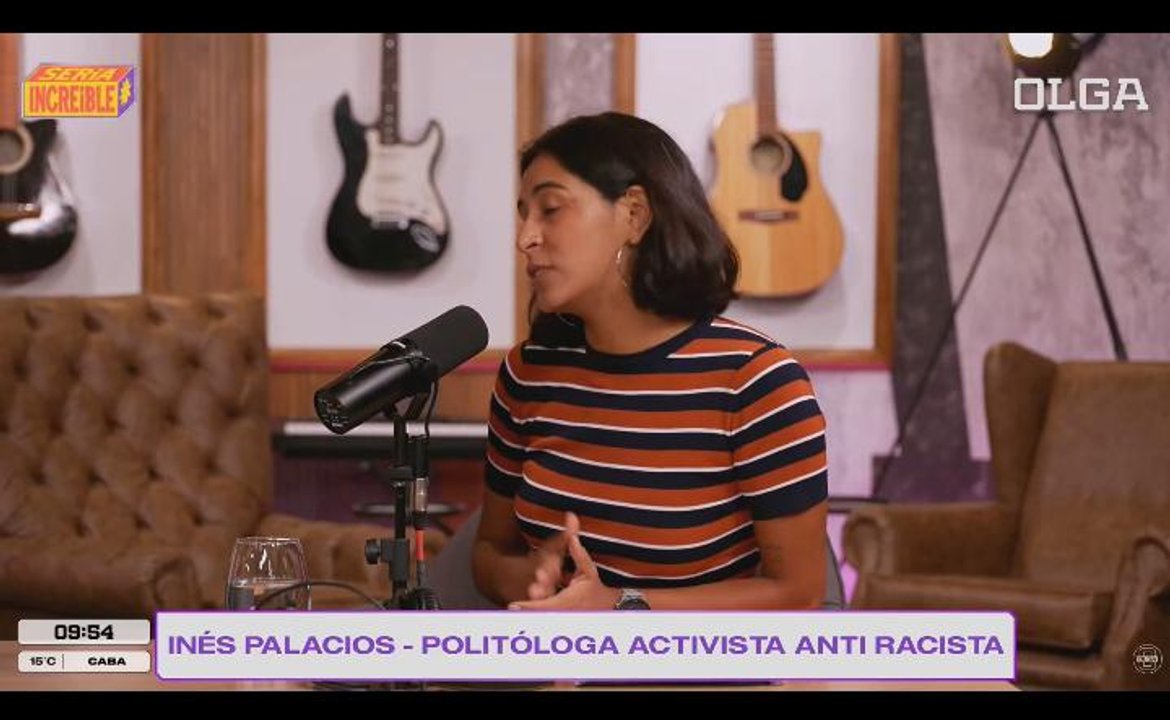 Imagen para el artículo: Una activista antirracista se cruzó con Agostina Páez en Olga y habló de la xenofobia de los argentinos “cuando salimos al mundo”