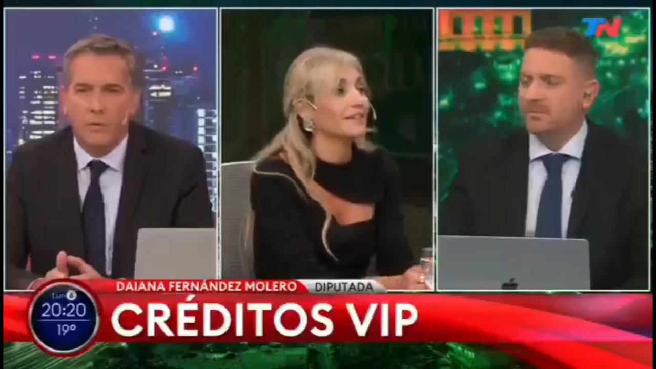 Imagen para el artículo: Un Franco Mercuriali irritado destrozó el intento de explicación de una diputada libertaria sobre los créditos del Banco Nación