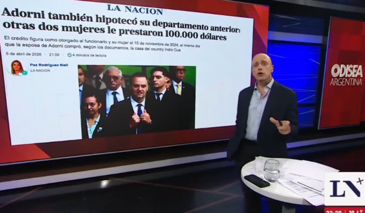 Imagen para el artículo: Carlos Pagni derribó cualquier argumento de Manuel Adorni con una frase demoledora