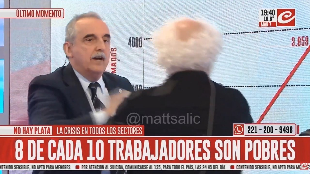 Imagen para el artículo: Moreno se la devolvió a Diego Recalde: “Sabés lo que pasa, no sabés leer los gráficos... y tampoco sabés garchar”