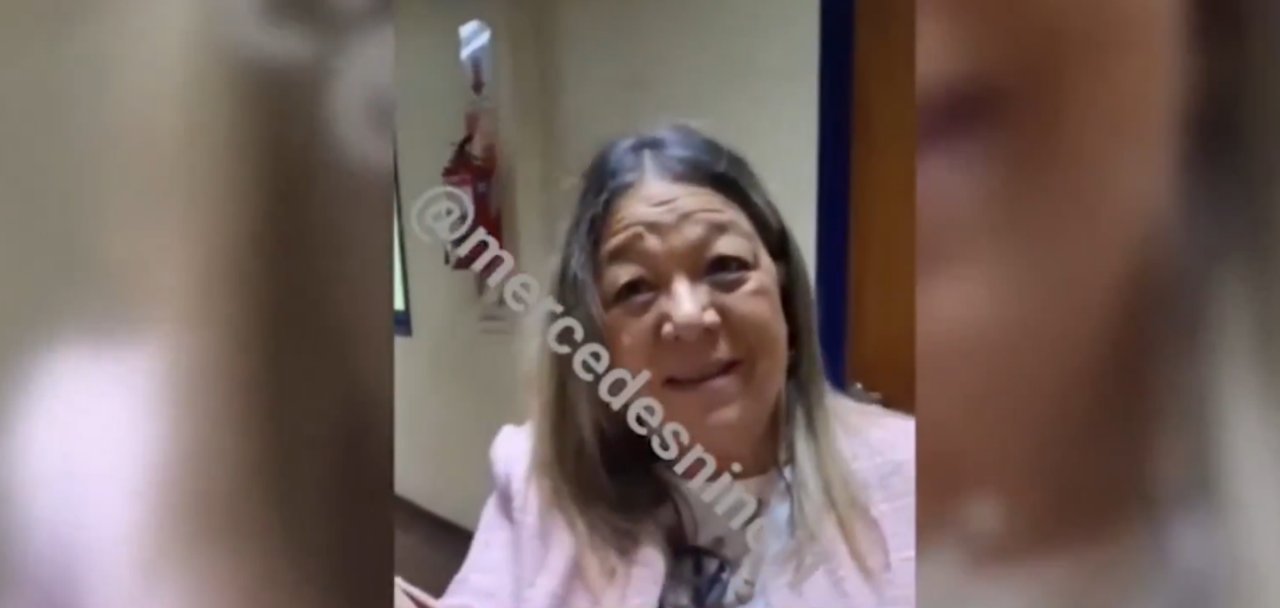 Imagen para el artículo: Mercedes Ninci cruzó a la escribana de Manuel Adorni en Comodoro Py y se puso muy nerviosa