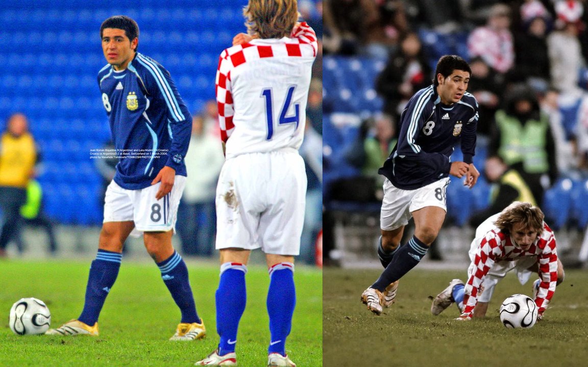 Imagen para el artículo: Tremendo elogio de Modric a Riquelme: "Por él daba gusto pagar una entrada"