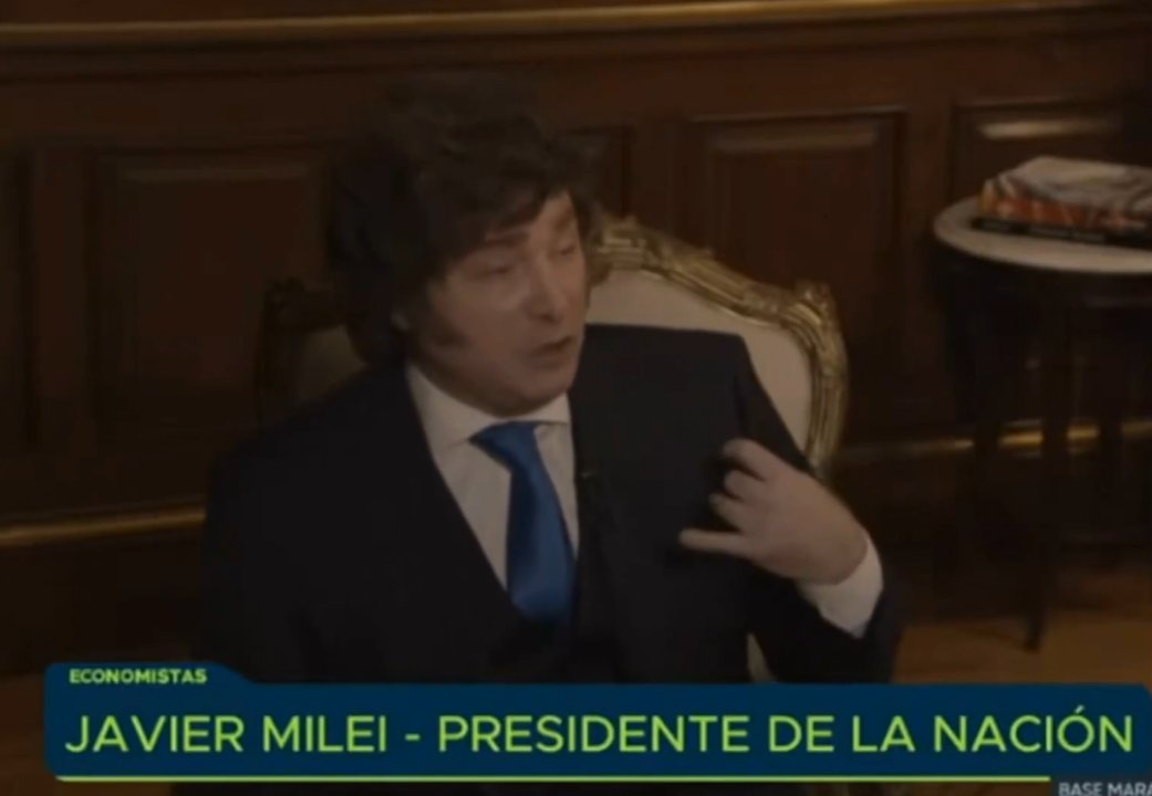 Imagen para el artículo: “¿Mató gente?”: la insólita frase de Javier Milei para justificar el festival de créditos del Banco Nación