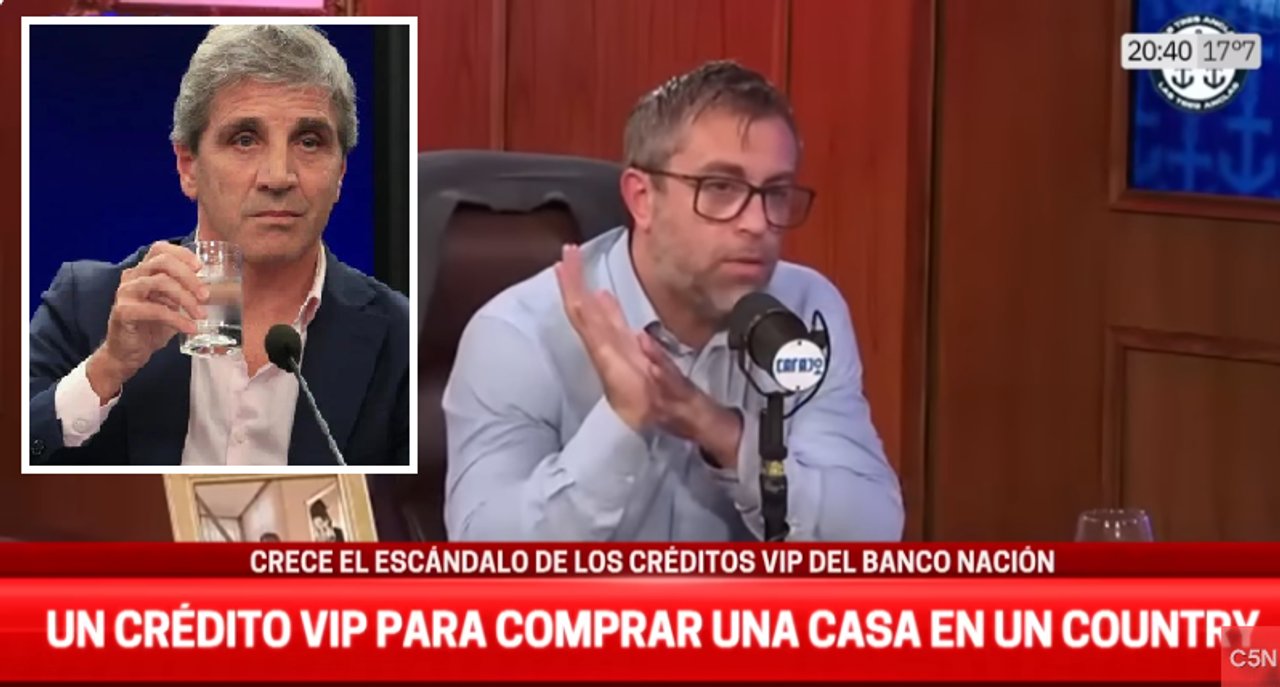 Imagen para el artículo: Más casta no se consigue: así el "número 2" de Luis Caputo recibió un millonario crédito del Banco Nación para comprar una casa en un country