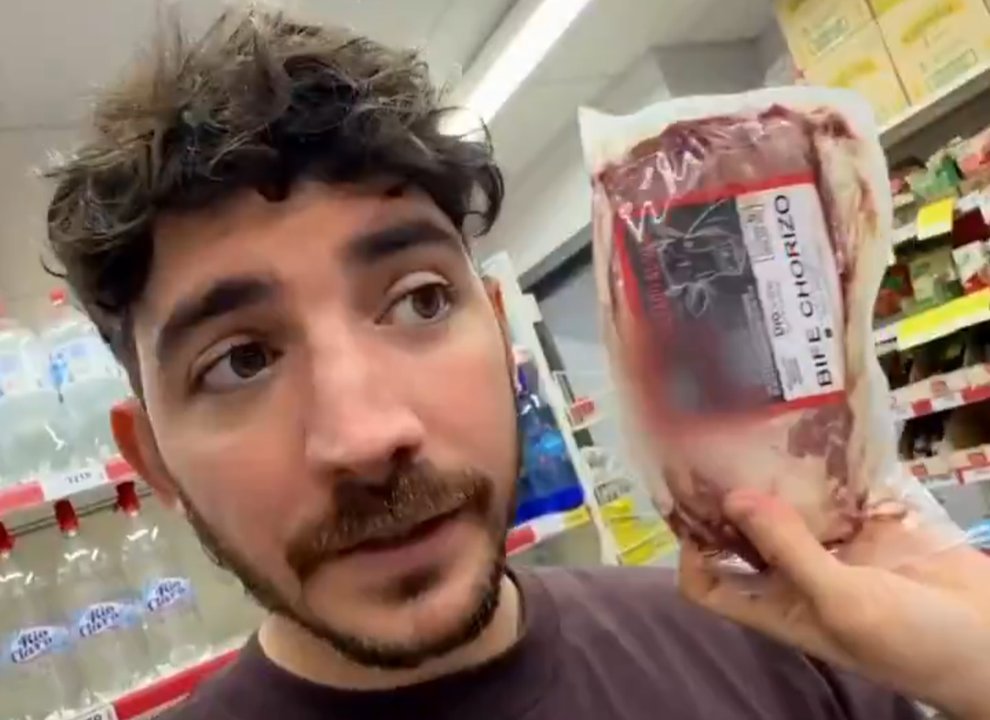 Imagen para el artículo: Influencer argentino que vive en España hizo una comparación de precios con Argentina y se agarró la cabeza
