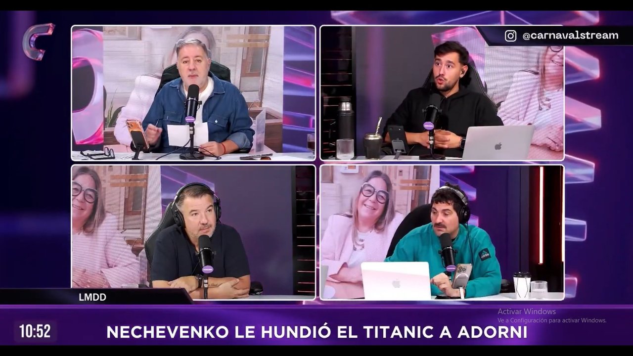 Imagen para el artículo: Fabián Doman: “La escribana lo hundió a Adorni, que ya está charlando con los restos del Titanic en el fondo del mar“