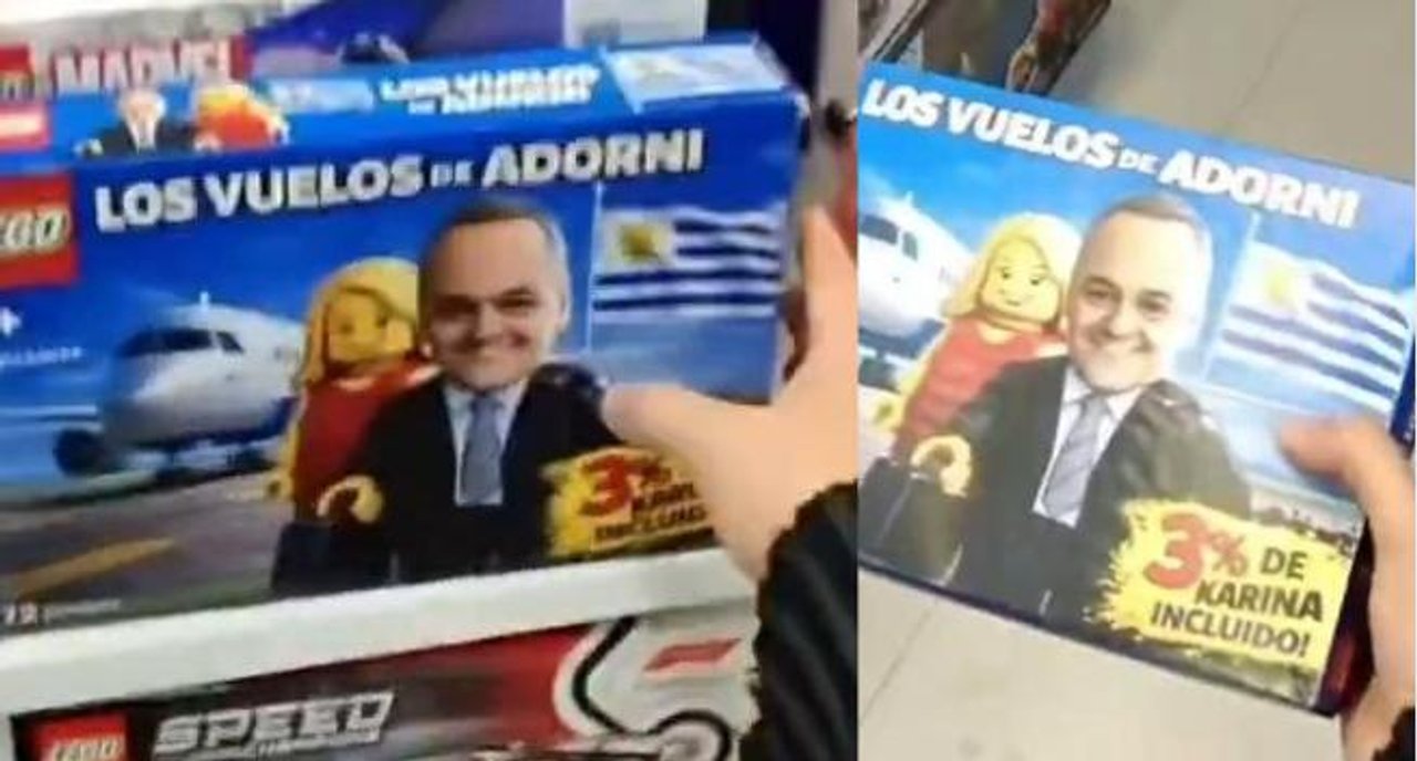 Imagen para el artículo: Desopilante video viral: apareció el “juego de mesa” de Adorni en una góndola y la reacción de la gente es imperdible