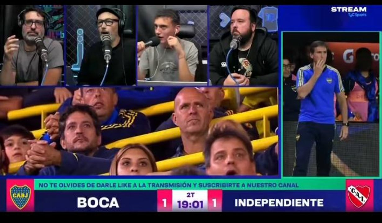 Imagen para el artículo: “Es horrible el hijo de puta": escándalo en el stream de TyC por los insultos a Merentiel