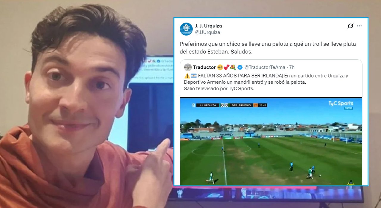 Imagen para el artículo: El colmo de un troll libertario: un equipo de Primera C le respondió a un posteo estigmatizante