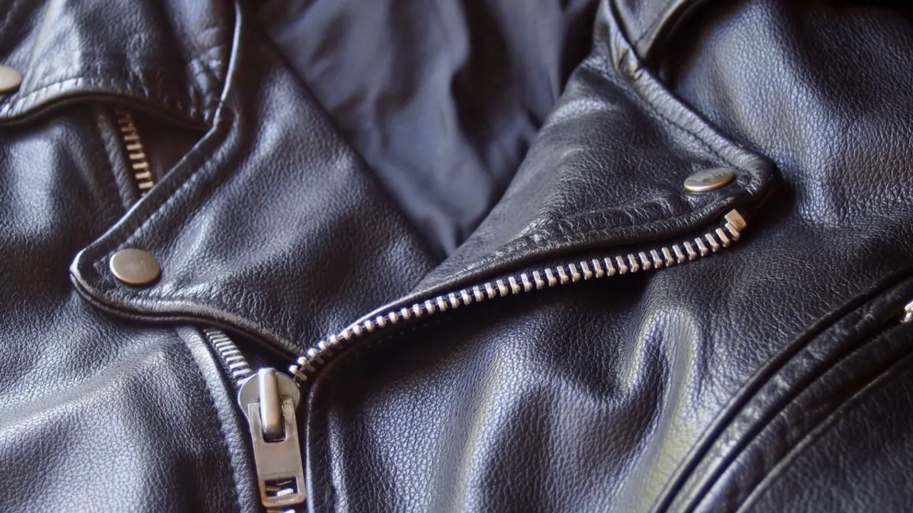 Imagen para el artículo: Este es el truco para reciclar la campera de eco cuero negra y que quede como nueva