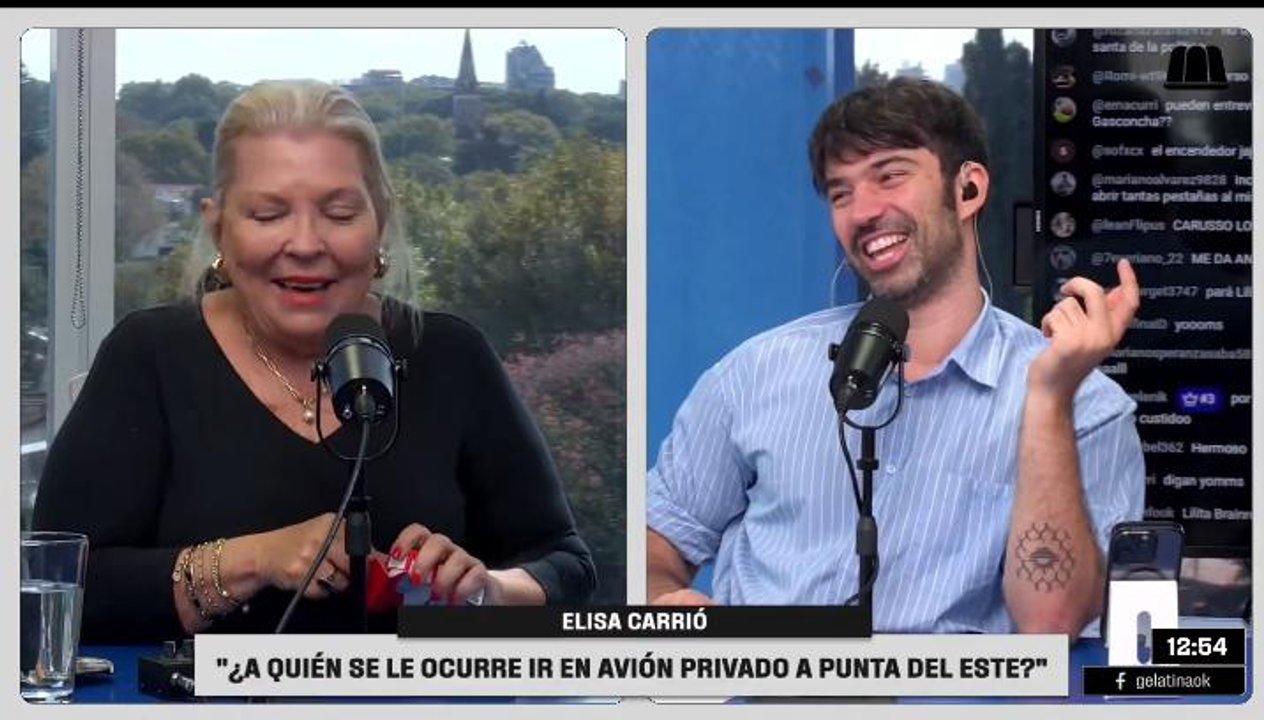 Imagen para el artículo: Cobraron Adorni, la escribana y Karina Milei: risas y carcajadas en Gelatina por los comentarios de Carrió