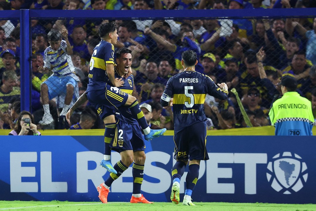 Imagen para el artículo: Boca goleó 3 a 0 a Barcelona, dio otro paso en la Libertadores y los bosteros deliran en redes