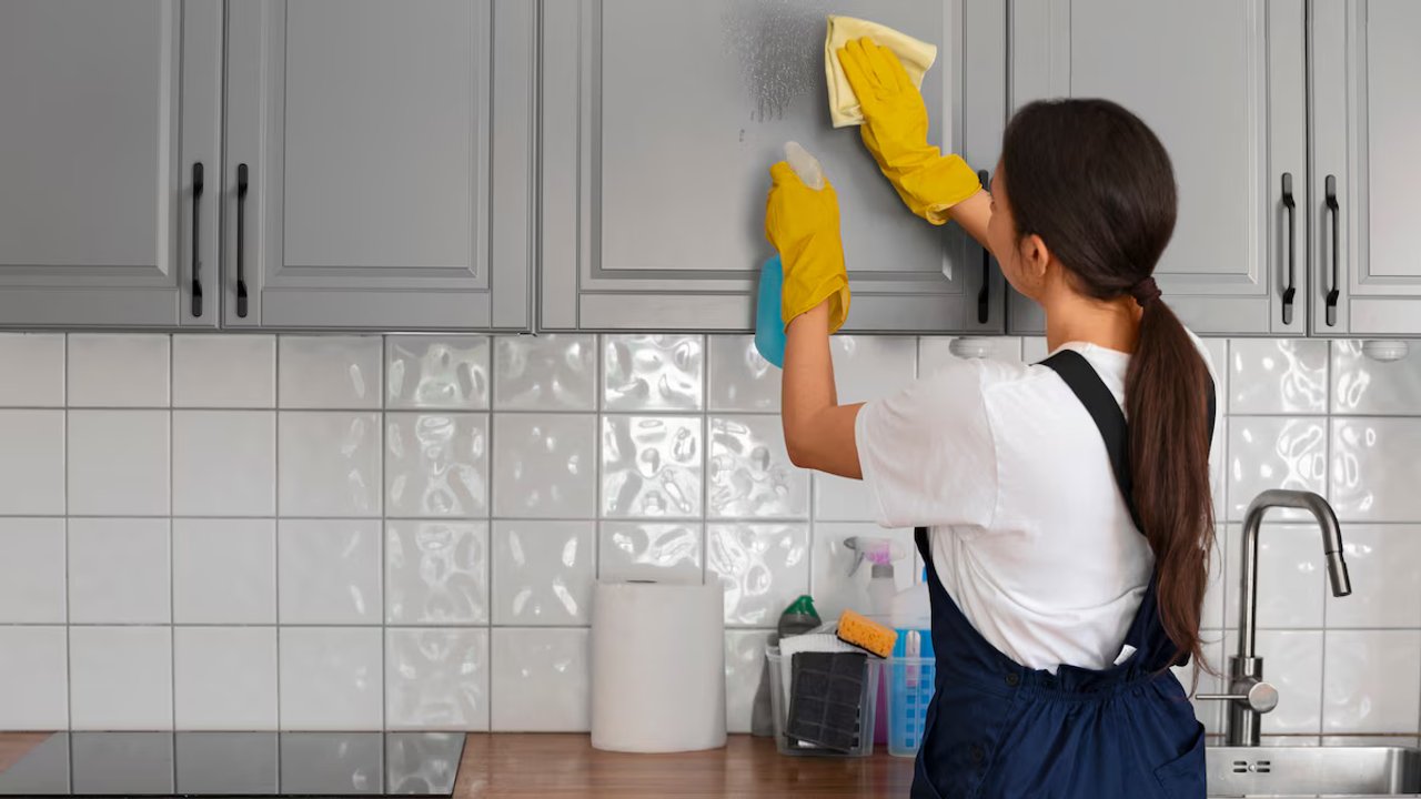 Imagen para el artículo: Qué significado oculto tiene limpiar la cocina al mismo tiempo que cocinas según la psicología