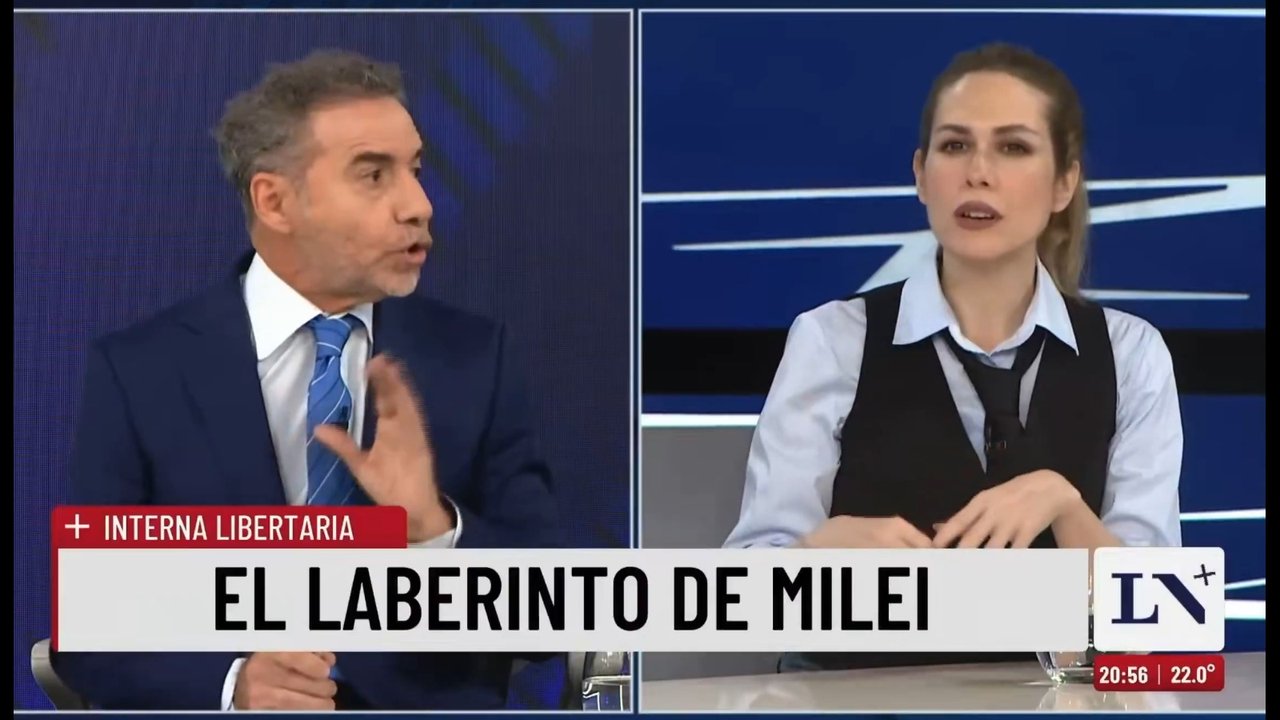 Imagen para el artículo: Lilia Lemoine se enojó con Majul por haber invitado a Nicolás Márquez: “Les sirve que venga a hablar de Adorni”