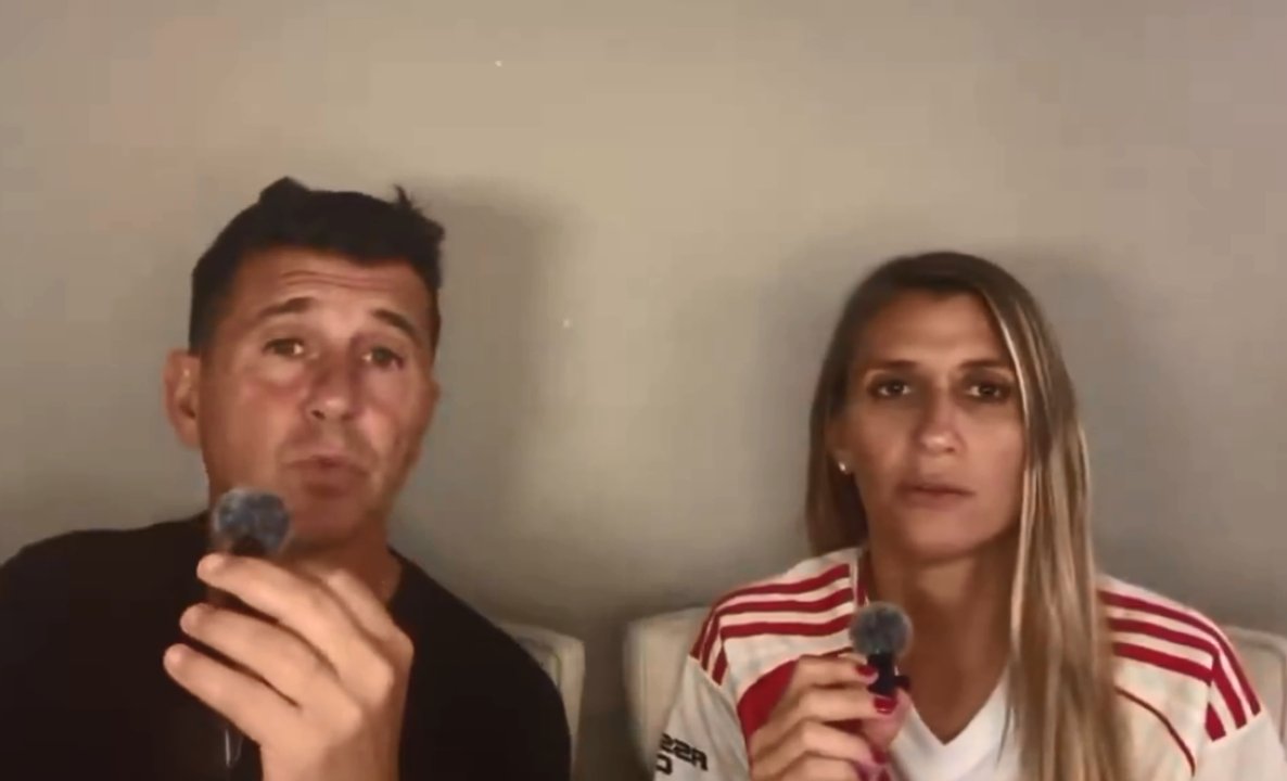 Imagen para el artículo: Dura acusación de Hernán Castillo: “Les dije que a River lo cagaba el VAR, el tipo es hincha de Boca"