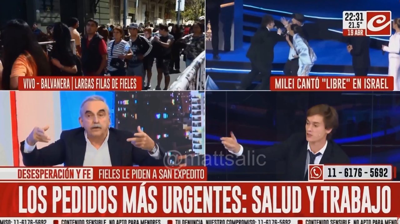 Imagen para el artículo: “Sos un idiota útil y un maleducado”: Guillermo Moreno al streamer Marco Palazzo