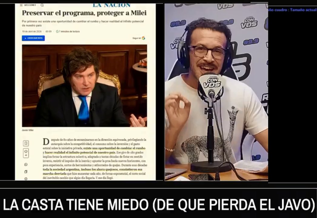 Imagen para el artículo: “Miedo de casta”: Bercovich desnudó la desesperación de La Nación para que Milei termine su gobierno