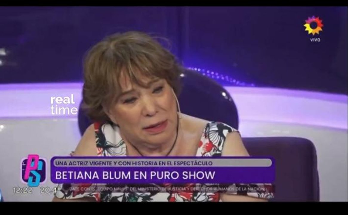 Imagen para el artículo: Una panelista derrapó en vivo y provocó un fuerte repudio por su desubicada pregunta sobre la muerte a Bettiana Blum