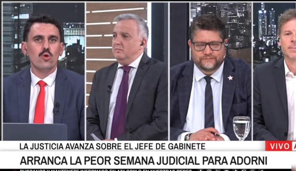 Imagen para el artículo: “Sigue con la ironía, se hace el canchero”: Wiñaski, Jove y compañía prendieron fuego a Adorni