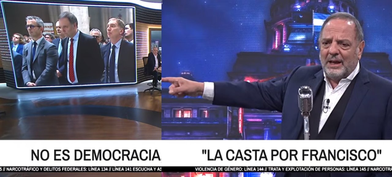 Imagen para el artículo: “Son todos empresarios del afano”: Baby Etchecopar, sacado contra el Gobierno