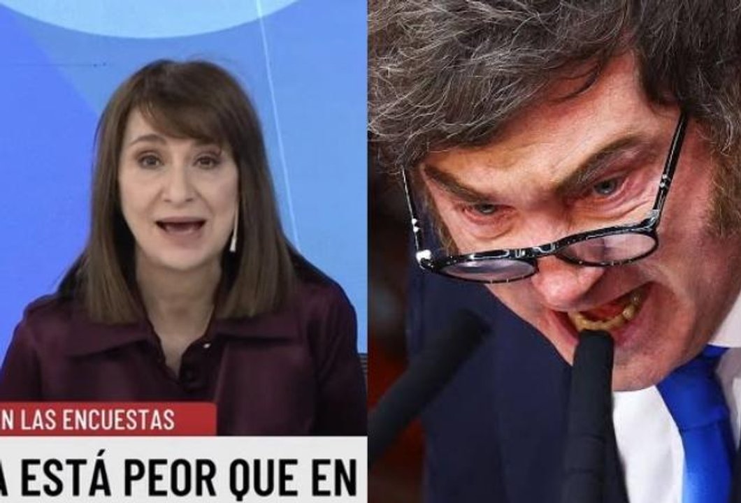 Imagen para el artículo: Milei, enfurecido y desbocado, volvió a atacar a la prensa y los trolls salieron de cacería contra “María Pauta Santillán”