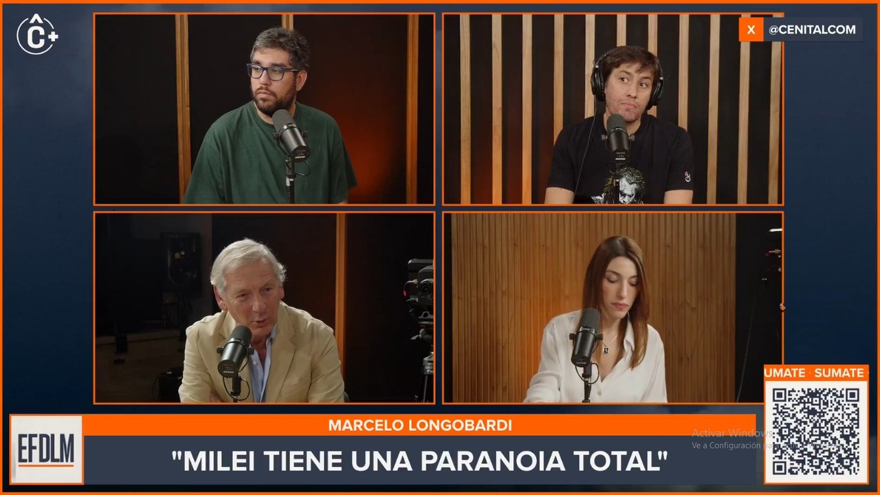Imagen para el artículo: Longobardi: “Milei es un fanático, y los fanáticos no aceptan la discusión, el que no piensa como él es un inmoral”