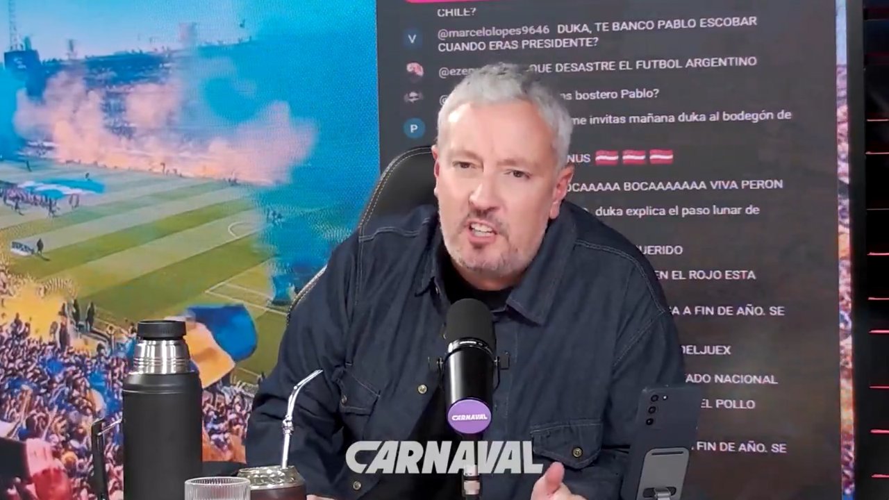 Imagen para el artículo: Pablo Carrozza dio a entender que el partido estaba arreglado: “Boca gana, pero a la larga gana Defensa también”