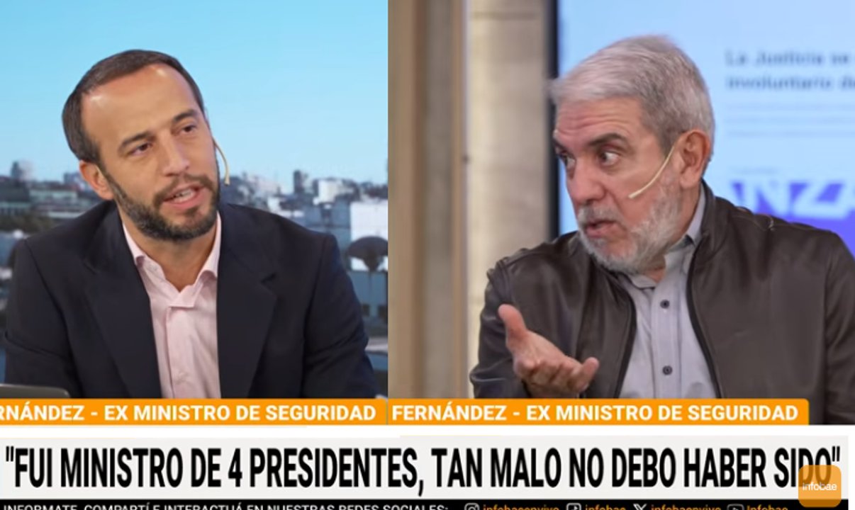 Imagen para el artículo: “Fui ministro de cuatro presidentes, tan pelotudo no debo ser”: Aníbal Fernández a Nacho Girón