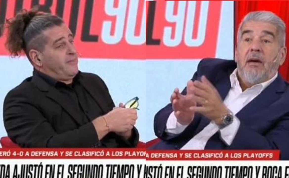 Imagen para el artículo: Tremenda domada en vivo: Manusovich dejó en offside al Chavo Fucks por su “doble vara” sobre Riquelme