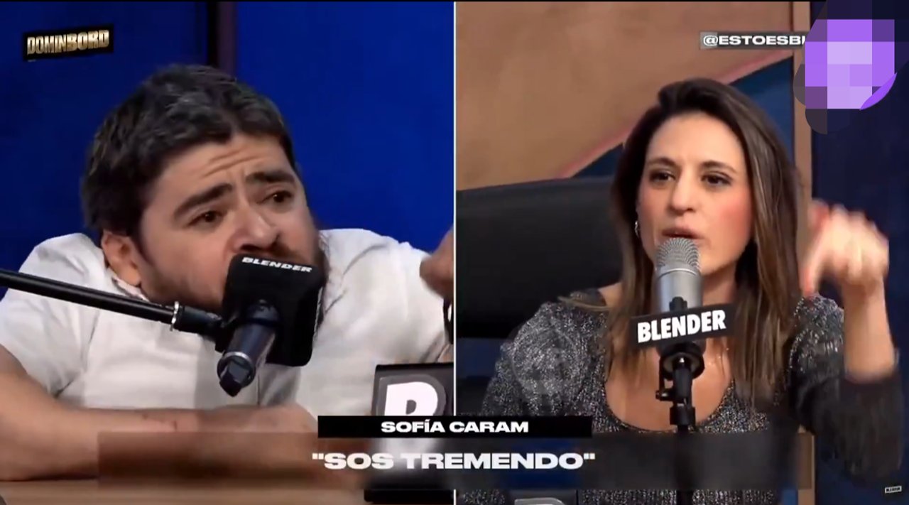 Imagen para el artículo: Sofía Caram cruzó a Franco Rinaldi en un tenso debate sobre discapacidad y política