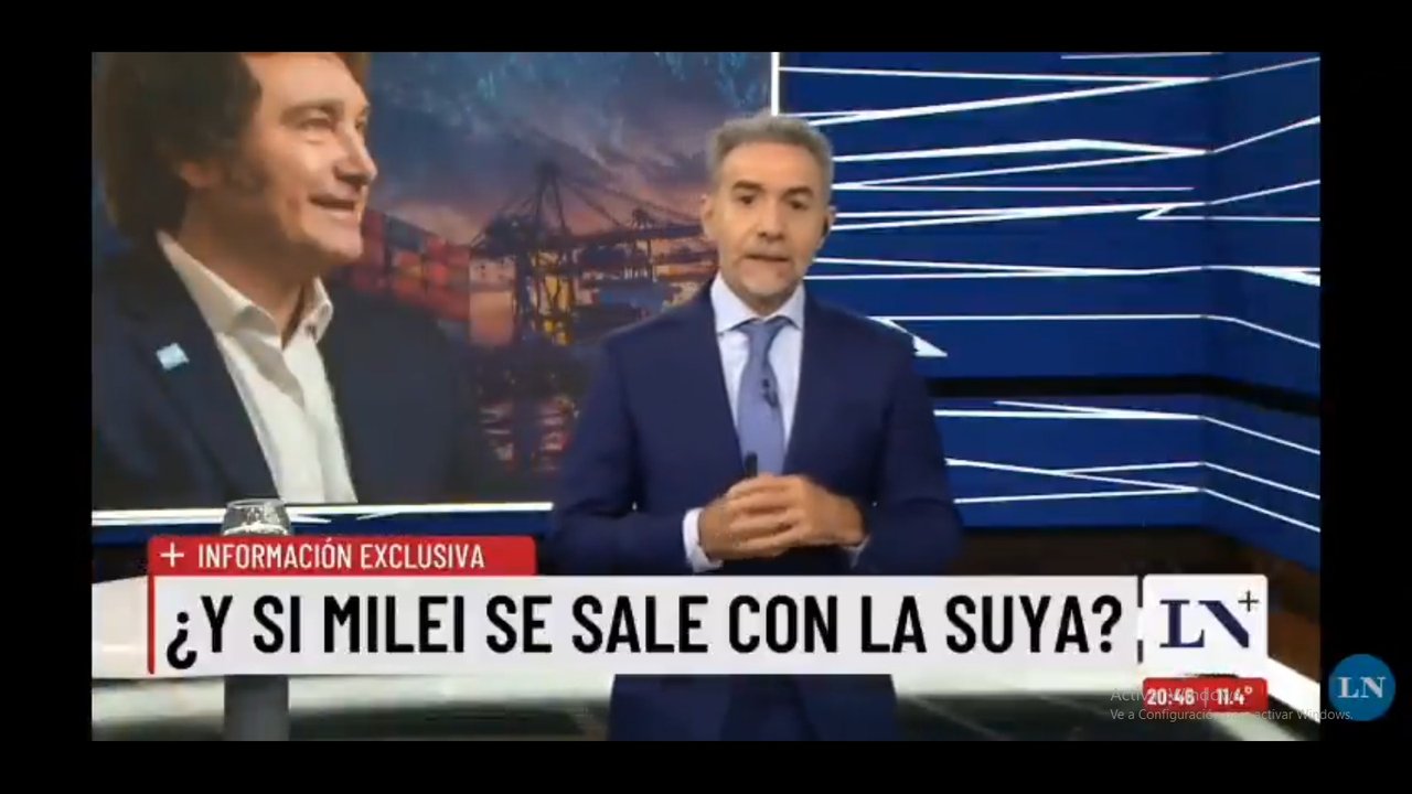 Imagen para el artículo: Majul salió a justificar la paranoia de Milei, que lo llevó a aumentar su seguridad, por temor a una represalia de Irán
