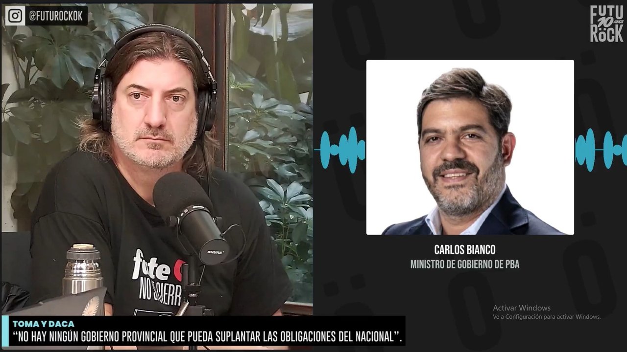 Imagen para el artículo: Carlos Bianco, ministro de Gobierno de la Provincia: “Cristina está proscripta, el peronismo no“