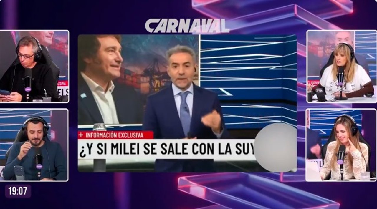 Imagen para el artículo: Canosa se burló del trabajo de “vocero sin cargo” que ejerce Majul desde que desapareció Adorni