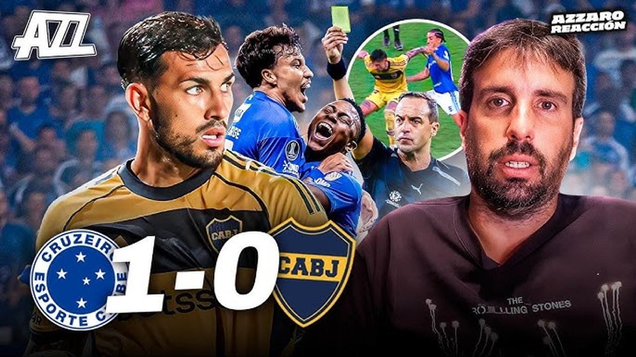 Imagen para el artículo: “Boca fue perjudicado por el árbitro, pero Paredes...”: la advertencia de Azzaro tras la derrota de Boca en Brasil