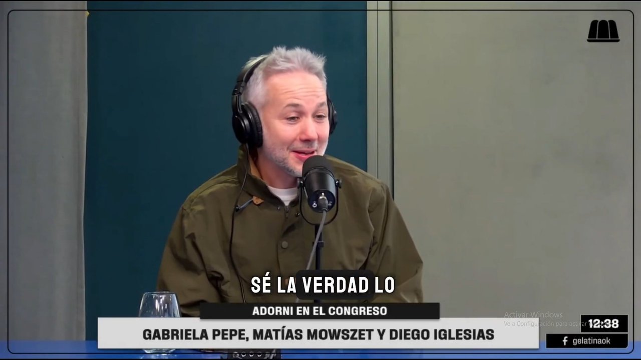 Imagen para el artículo: Diego Iglesias: “Adorni fue con el apoyo de todo el Gobierno como si fuesen acompañantes terapéuticos, mientras él no explica absolutamente nada”