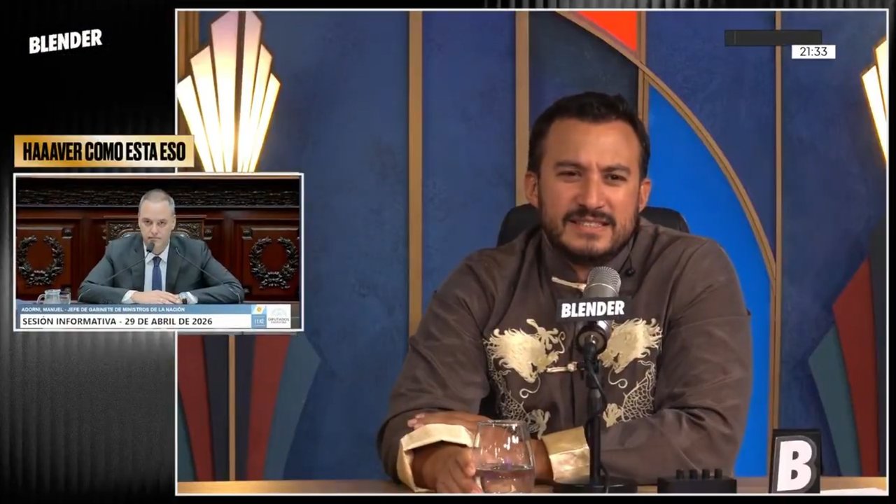 Imagen para el artículo: Tomás Rebord: “Es incómodo que te banque Milei, cuando te tira la buena es socialmente incómodo"