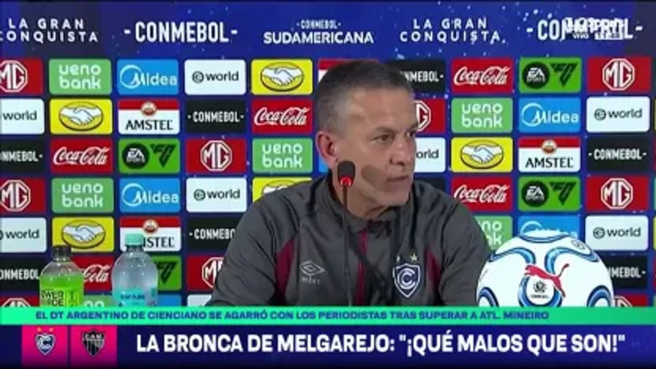 Imagen para el artículo: “Hacen cada pregunta boluda”: un DT argentino le ganó al Mineiro de Dominguez y ubicó a los periodistas
