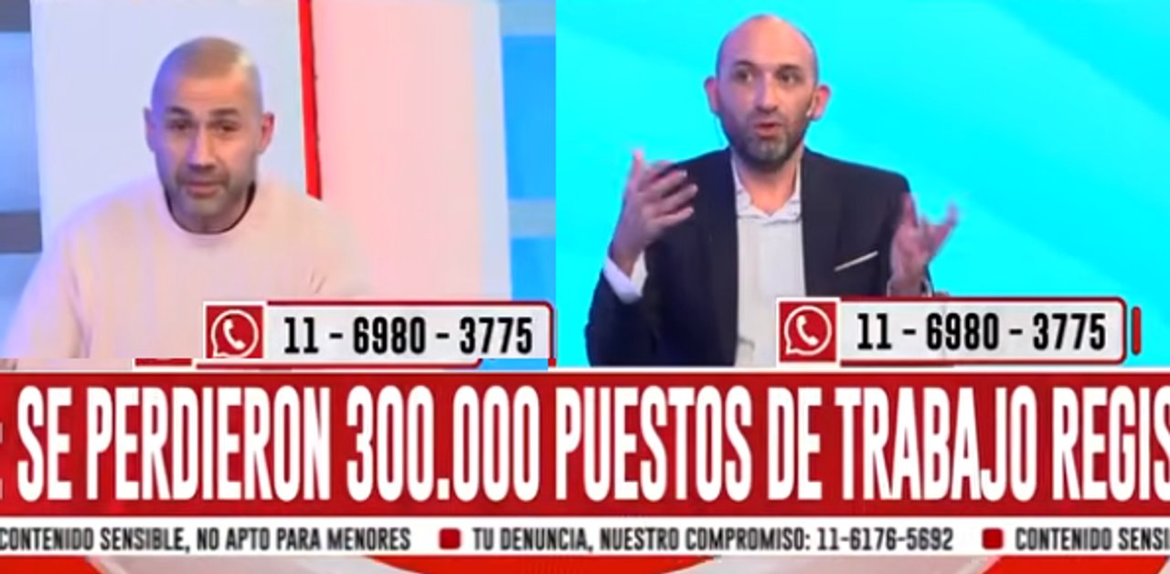 Imagen para el artículo: La Blunda ubicó a un libertario que preguntó por qué la CGT marchó hoy y sugirió “vayan a trabajar"