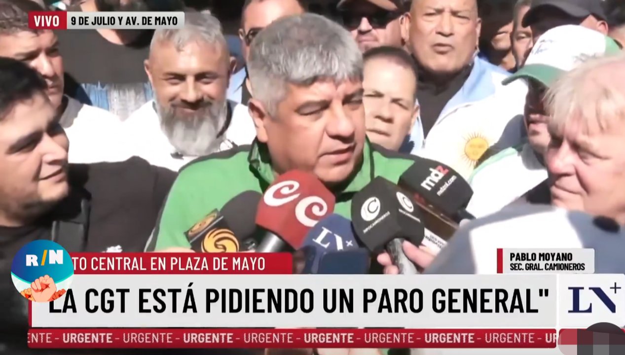 Imagen para el artículo: Pablo Moyano, tranqui contra Milei: “Es un hijo de puta”