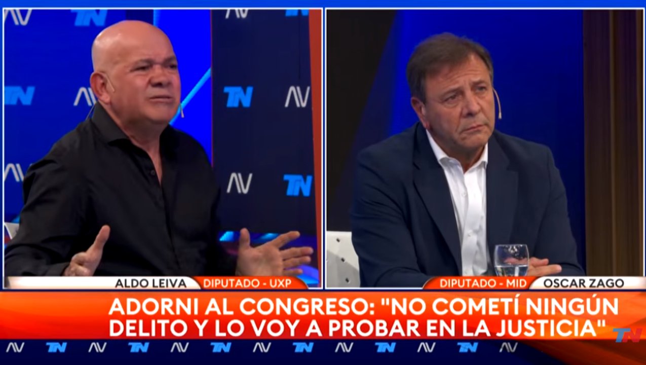 Imagen para el artículo: “El Congreso no es una cancha de fútbol”, dijo Zago y Aldo Leiva lo dejó mudo al recordarle que se agarró a piñas con otro libertario