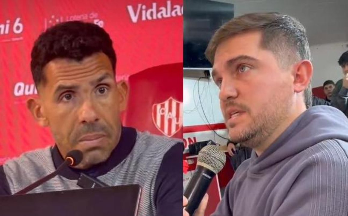 Imagen para el artículo: Tevez se enojó por el comentario de un periodista y lo enfrentó en plena conferencia de prensa