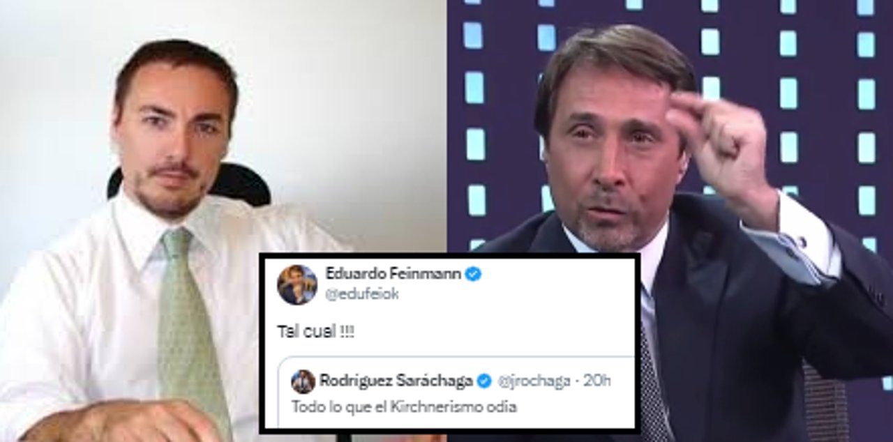 Imagen para el artículo: "Todo lo que el Kirchnerismo odia“: el retuit de Feinmann al vil posteo de un exasesor de Macri
