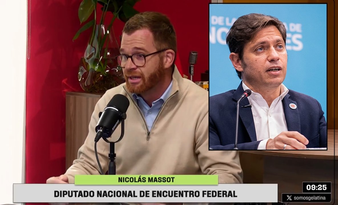 Imagen para el artículo: Massot tras otra reunión con Kicillof: “Hay que ver si compartimos diagnóstico y soluciones"