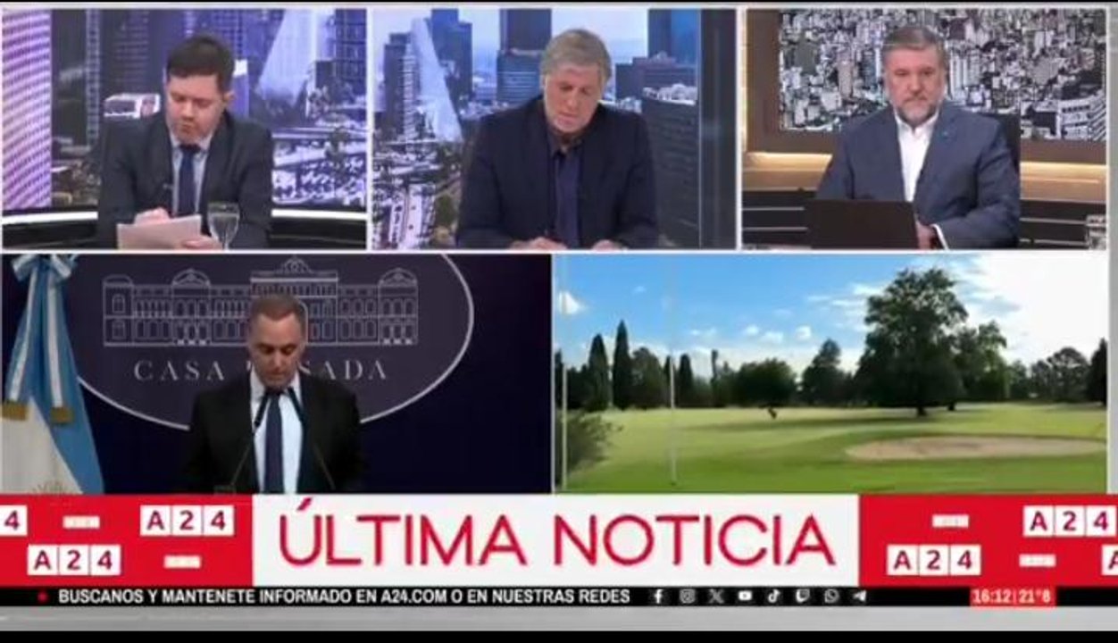 Imagen para el artículo: “Es una bomba”: Ortelli quedó en shock al enterarse que Adorni mandó a construir una pileta y una cascada en el country